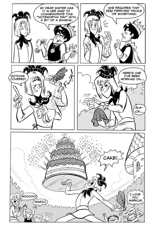 Silly Kingdom: Alengrimrickshaw’s 211th BirthdayPage 09