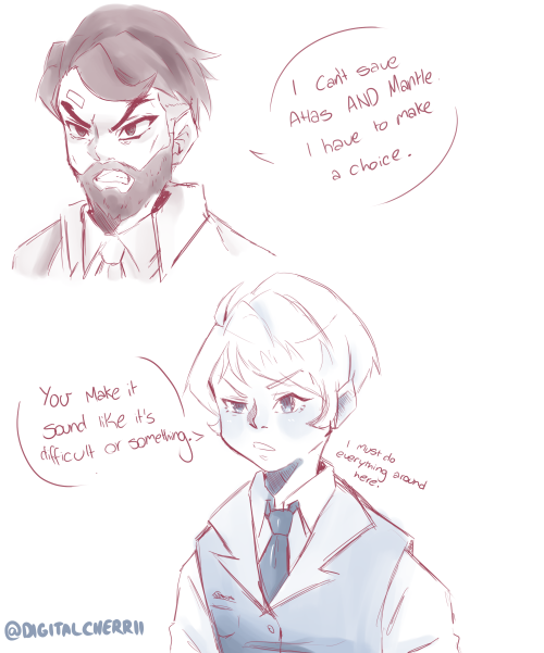 digitalcherrii:Ironwood: *has to make a tough decision about who to save, having a very deep ongoing