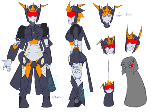 Behold my very smol Decepticon!Her name is Meraki and I’m working on a character sheet for her right