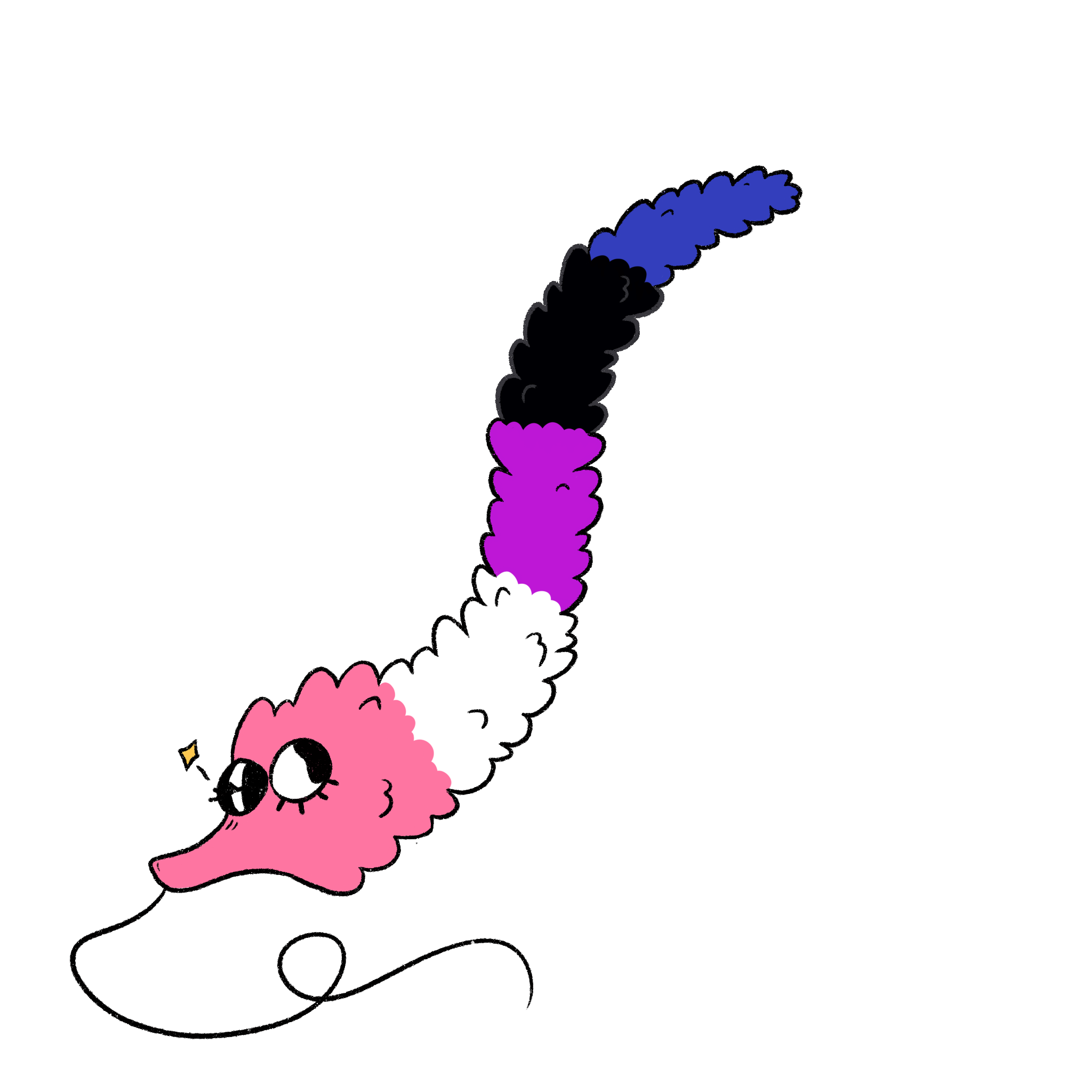 genderfluid worm