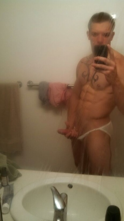 hungdudes:  Finally the Photo set of this Tribal Tattoo Military Hung 