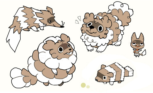 pichiicake:  Zigzagoon re-design 