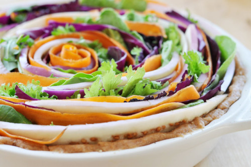 witchkitch:   Harvest Moon Spiral Vegetable Tart 1 cup Flour (abundance, prosperity, groun