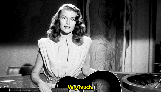 babeimgonnaleaveu: Gilda (1946) dir. Charles Vidor 