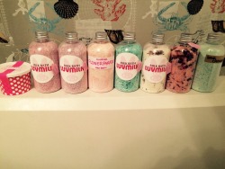 Spankmequeen:  Omg Omg My Milk Baths And Salts Came In Today! I’m So Excited To