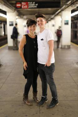 faunslabyrinth:  lelieudememoire:  humansofnewyork:  Girl-in-black was explaining how much she enjoyed the fact that girl-in-white always wrote her handwritten notes. As she was explaining this, I noticed that girl-in-white’s eyes were lighting up.