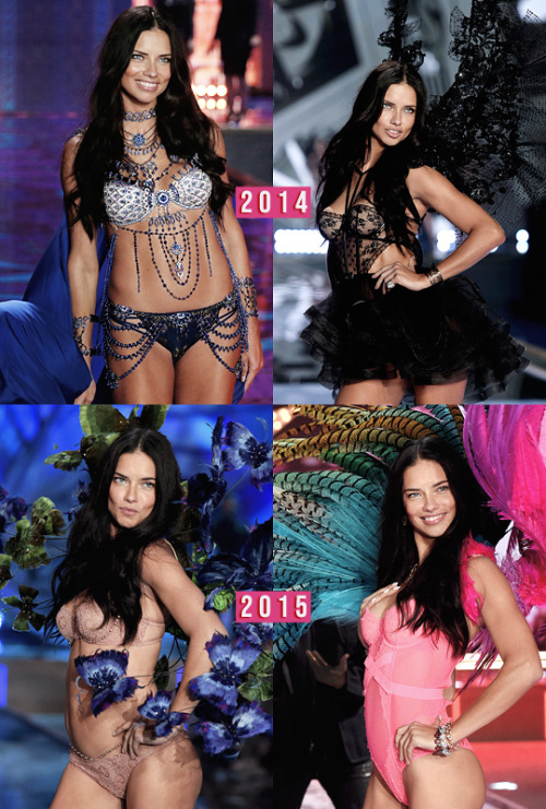 Adriana Lima’s Victoria’s Secret Fashion Show Evolution (2000 - 2018)