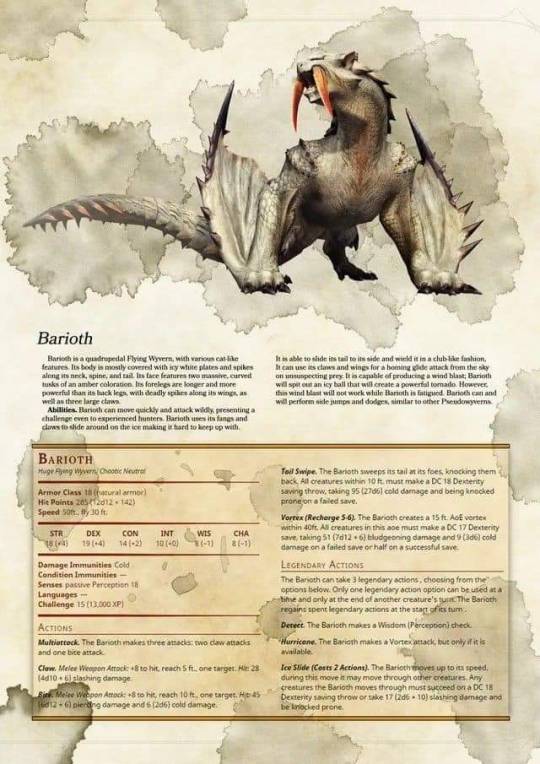 legacygamingco:  Monster Hunter Themed Monsters (source: pinterest)