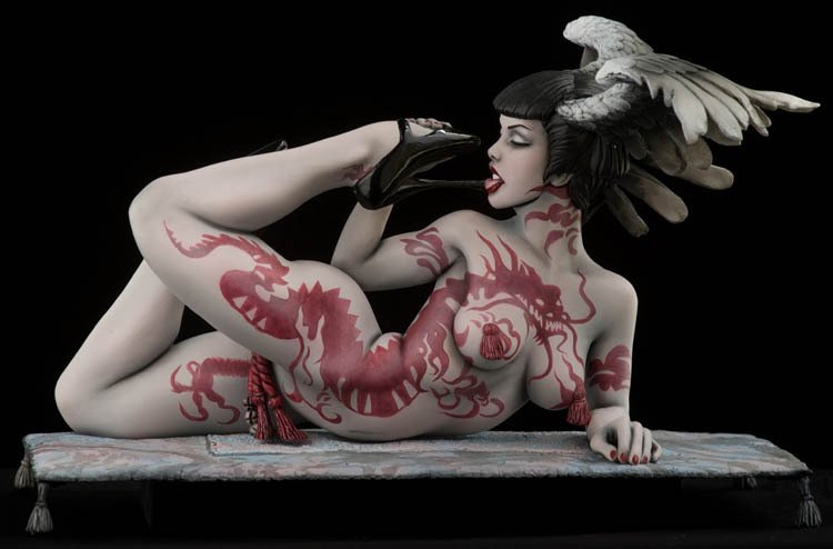 mererecorder:   Olivia’s Red Dragon by ~MarcusDeleo  