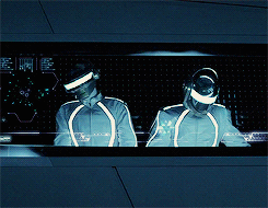 Daft Punk’s cameo in Tron: Legacy.