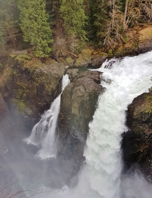 hikingvancouverisland:Elk Falls (Campbell River) March 19 2018From all angles / \