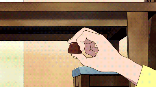 pocket-sized-vampire-pandah:  Kanna Kamui eating ♡