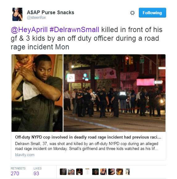 flyandfamousblackgirls:  talesfromanenigma:  4mysquad:     Video emerges of NYPD