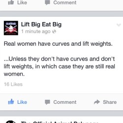 xtofux:  Another reason to love @liftbigeatbig …great shit right here. #lbeb #liftbigeatbig #aware #awesome #powerlifting #strongman #strongwoman 