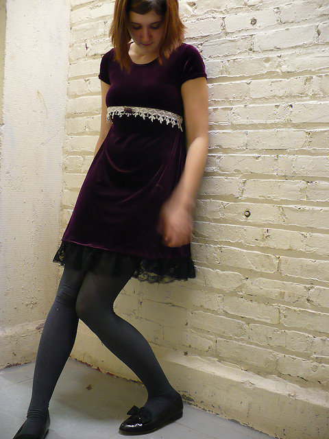 holiday dress by zombielace on Flickr.