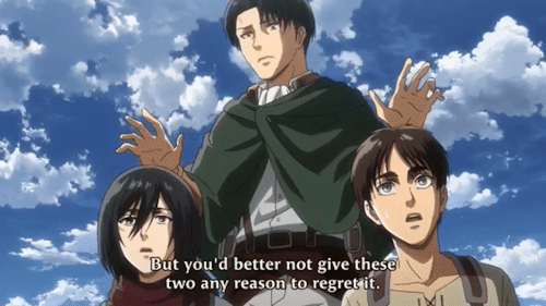 Featured image of post Levi Ackerman Smiling Gif : Levi ackerman is a character from attack on titan.