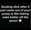 morningdewsunnyview:countrymusicgirl:True story! Yummy! 😋👅And I love licking that clean…🌺🌺🌺