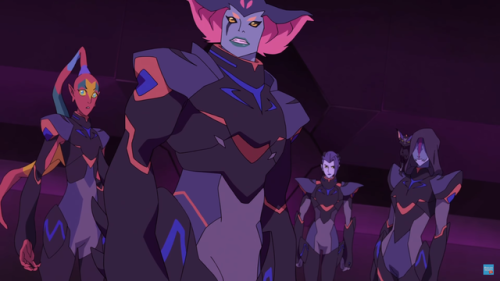 justklance:some key screens of lotor + his generals from the new trailer.