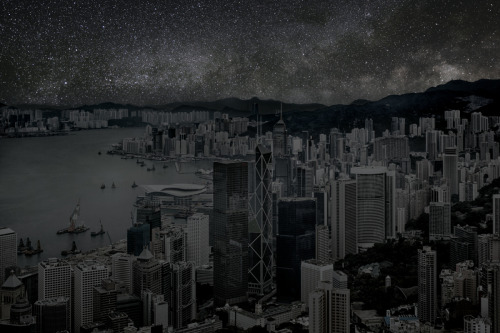 nubbsgalore:  light pollution is largely the result of poorly designed lighting, which wastes energy by shining outward to the sky, where it is unwanted, instead of downwards to the ground, where it is needed. billions are spent each year on unshielded