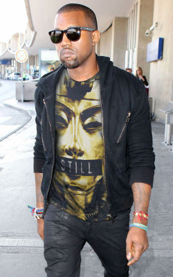 blvck-zoid:  Kanye West Wearing The Still