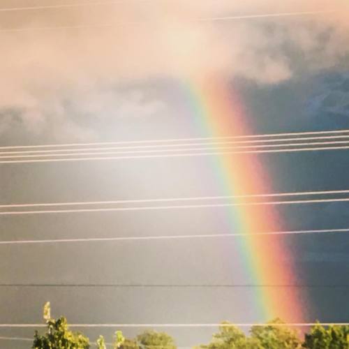 Murfreesrainborow #murfreesboro #rainbow #tennessee (at Murfreesboro, Tennessee)