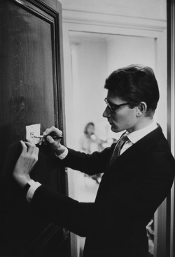 voxsart: YSL 1961. The beginning, with Yves