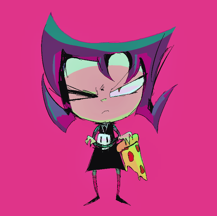 Featured image of post Gaz Invader Zim Pizza Zim wird deswegen auf den planeten fressotopia verbannt