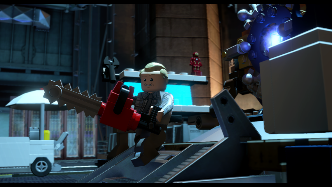 Currently Playing: Lego Marvel Avengers
Lego Skarsgård is the best.