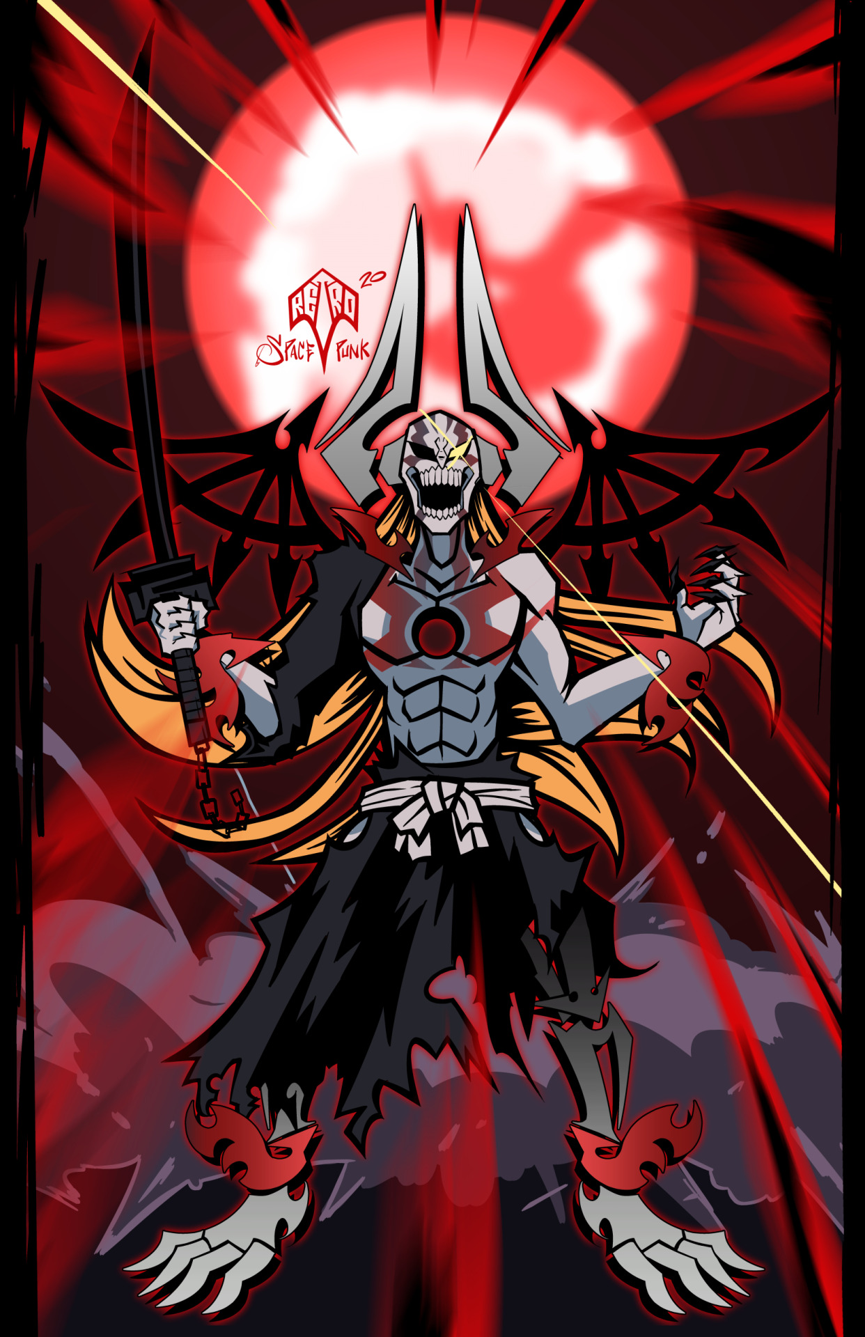 Vasto Lorde Ichigo fanart by me! : r/bleach