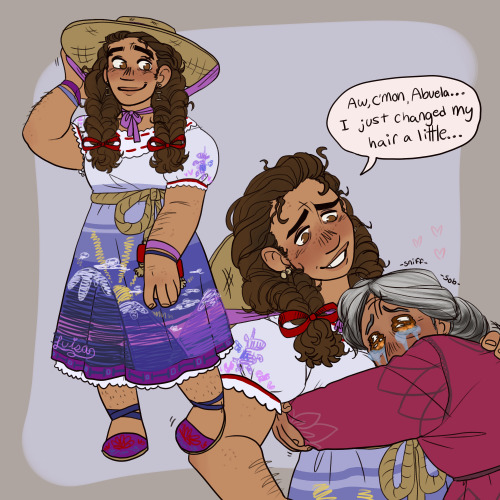 thoughts on a post-movie laid-back and easy-going luisa tho idk i think it got kinda lost….. 