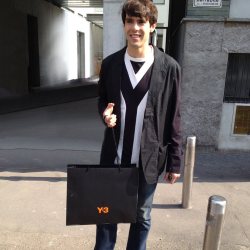 mientus-com:  Ricardo Kakà at Y-3 Milan store