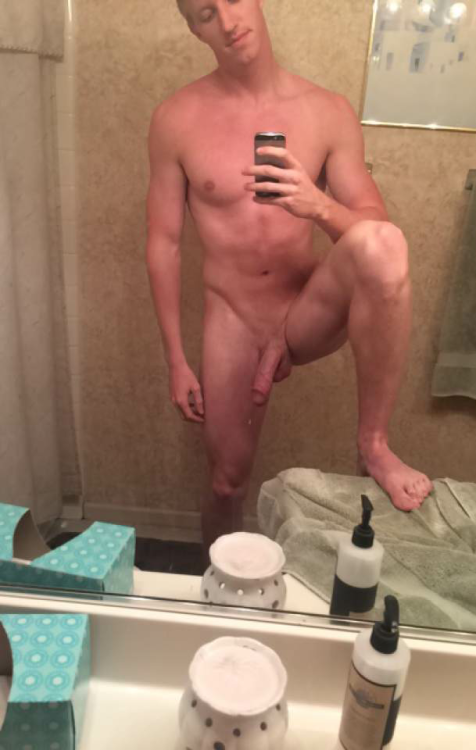 XXX Sexy white guy showing off! photo