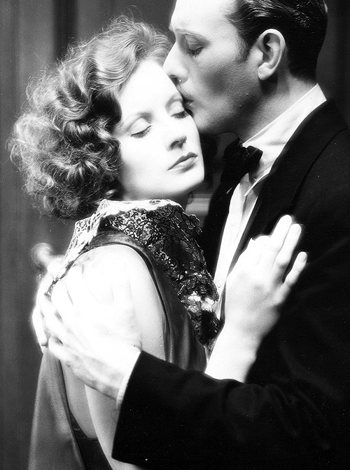 deforest:Greta Garbo and Conrad Nagel in The Mysterious Lady (1928)