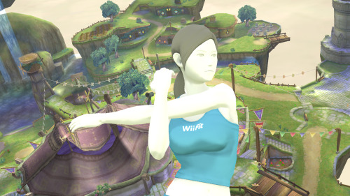 Screenshots of Super Smash Bros. Wii Fit Trainer 