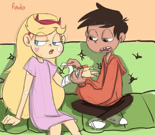 findoworld:  Yo, findos, I’m sorry I’m really late with starco week! Lately I’ve been busy as hell. Hope you guys will understand - Findo