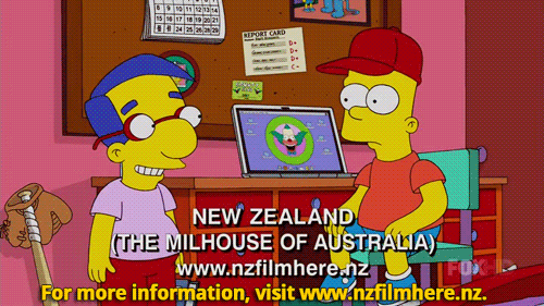 sandandglass:New Zealand: The Milhouse of Australia.