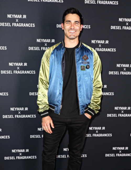 timotheehchalamet: Tyler Hoechlin arrives at Diesel ‘Spirit of the Brave’ Perfume Launch