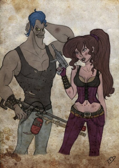 whatthecool:  10 Amazing Disney Apocalypse Illustrations by kasami-sensei More can be viewed on his deviant art page