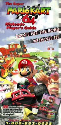 vgjunk:  Mario Kart 64 Player’s Guide advert.