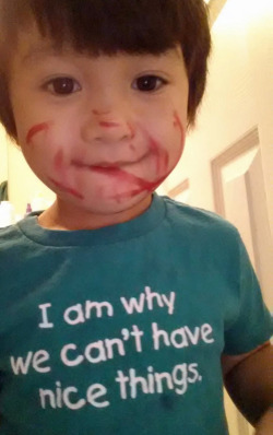 tastefullyoffensive:  &ldquo;Never have I seen a shirt so true, until I put this one on my kid.&rdquo; -Redbern