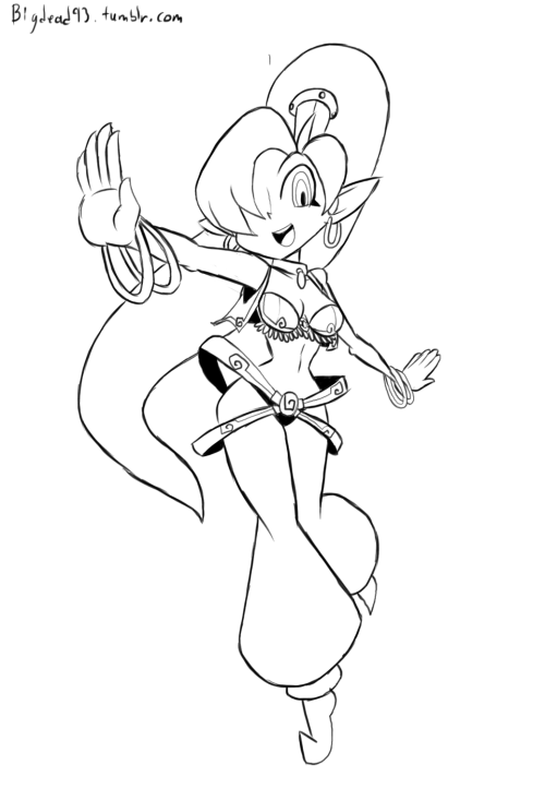 bigdead93: Today’s drawings after parade stuff. 1.) My rendition of Risky Boots. >v<  Those S