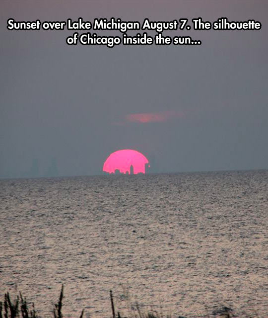 srsfunny:  City Silhouette Inside The Sunhttp://srsfunny.tumblr.com/ 