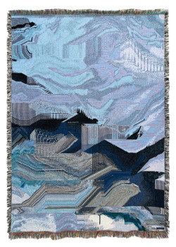 glitchtextiles:  Glacial Drift - Available Exclusively at GlitchTextiles.com