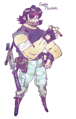 lazymercenary:  80s Heroes by Guillaume Singelin