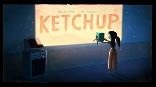 Ketchup - title carddesigned by Somvilay Xayaphonepainted by Joy Angpremieres Tuesday, July 18th at 7:45/6:45c on Cartoon Network