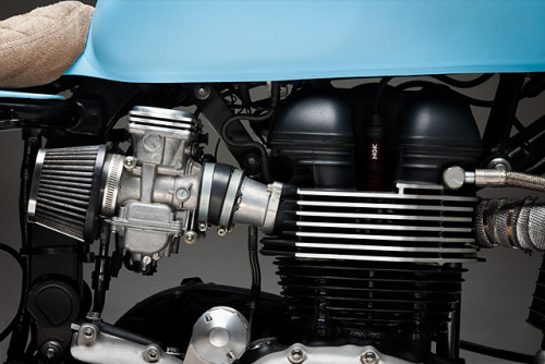 caferacerpasion:  Triumph Bonneville Cafe Racer â€œMooseâ€ by Mean Machines | www.caferacerpasion.com