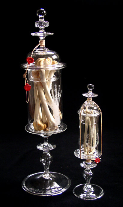 moshita:  Sculptural Vesselware Andy Paiko Glass 