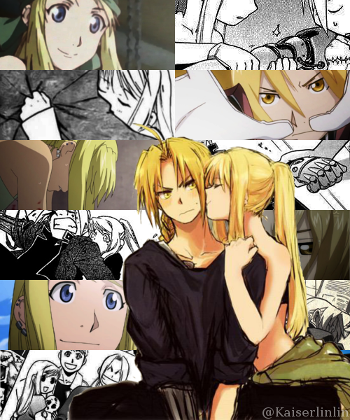 kaiserlinlin:
“ 【 Edward Elric and Winry Rockbell 】
❝ You are really dumb. You want half? I’ll give you all of it. ❞ — Winry
© — My edit ✗✗
”