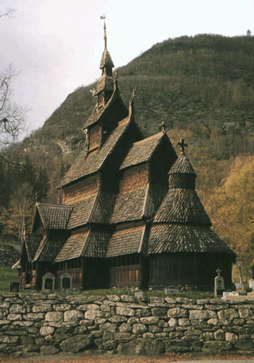 goat-chain: Nore & Borgund stave churches