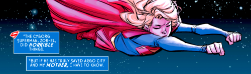 the shooting star you see at night is just Supergirl in deep thoughtSupergirl vol 7 #3